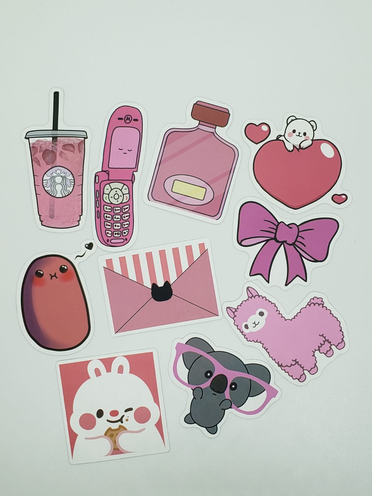 Pink Life Stickers