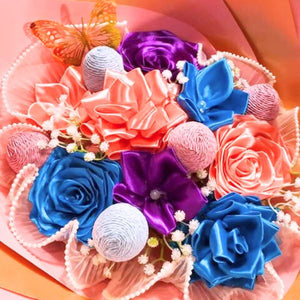 🦋 Spring Bloom – Colorful Eternal Bouquet